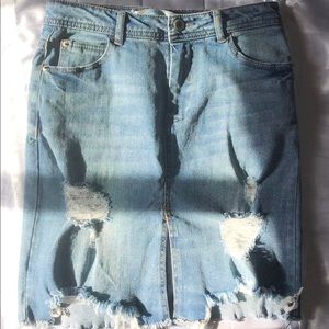 Denim Skirt